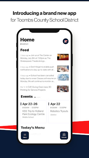 Android application Toombs County Schools screenshort