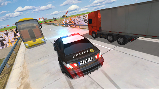 Police Car Traffic Screen 2