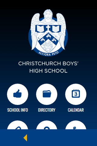 Android application Christchurch Boys' High School screenshort