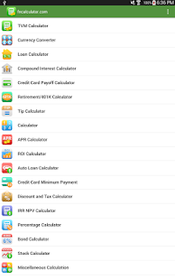 Financial Calculators Pro Screenshot