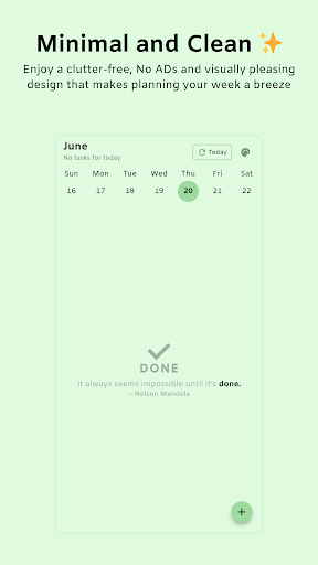 Done - minimal weekly planner screenshot 9