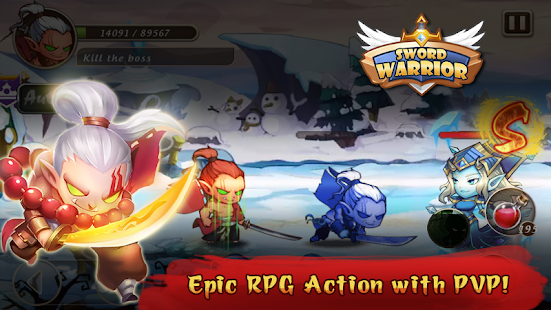 Zrzut ekranu premium wojowników miecza