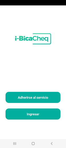 Android application iBicaCheq screenshort