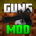 Cover Image of Download Guns mods for minecraft mcpe 1.1.4 APK