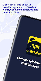 APK Extractor - Extract/Generate app to APK 1.0 APK + Mod (Unlimited money) إلى عن على ذكري المظهر