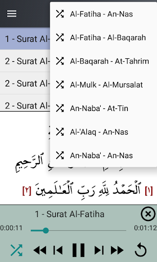 Abu Usamah Murottal (Offline) Screen 2