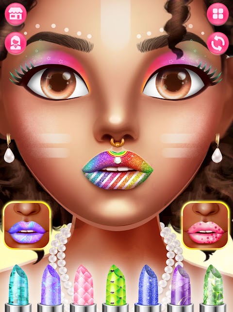 Lip Art DIY Makeover Gamesのおすすめ画像4