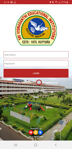 Sri Viswasanthi Educational So Screen 2
