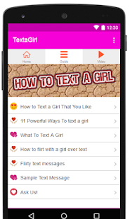HOW TO TEXT A GIRL Screenshot