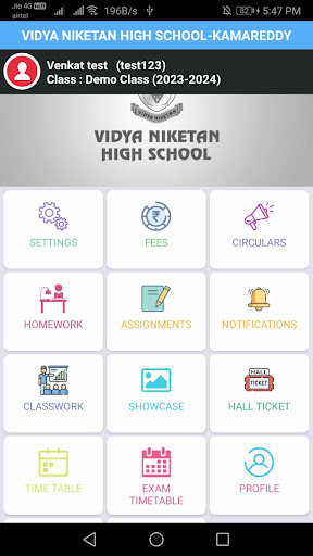 VIDYA NIKETAN HIGH SCHOOL Screen 2