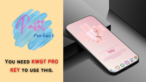 Android application Pastel Perfect KWGT screenshort