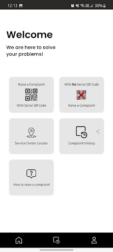 Orpat Service App- Customer Screen 2