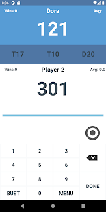 Darts Score Easy Scoreboard Screenshot