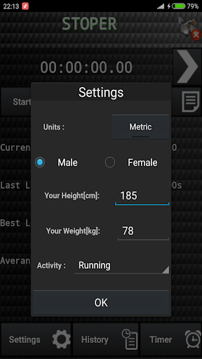 Stopwatch and Timer Pro Screen 3
