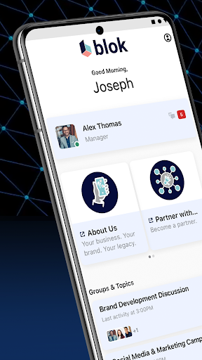 Android application Blok Partners screenshort