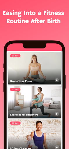 Screenshot of Postnatal Workouts