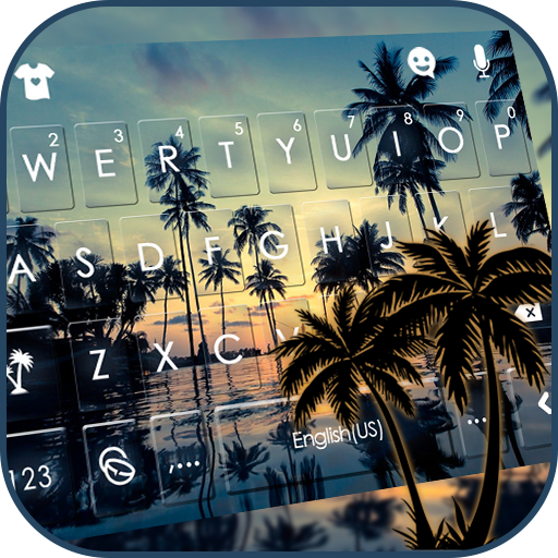 Sunset Beach Leisure Theme Logo
