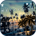 Download Sunset Beach Leisure Keyboard Theme Install Latest APK downloader