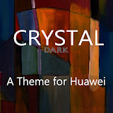 Crystal Dark Theme for Huawei icon