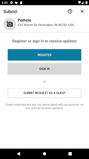 Screenshot of Huntington Connect