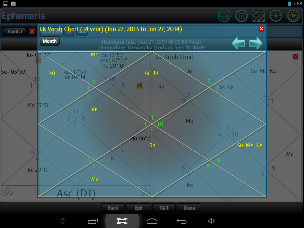 Ephemeris, Astrology Software Screenshot 15