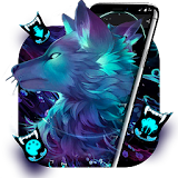 Dark Night Magic Wolf Theme icon