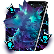 Dark Night Magic Wolf Theme  Icon