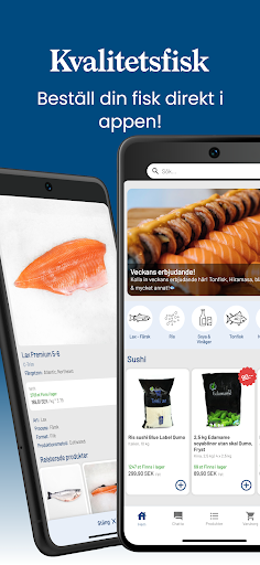 Android application Kvalitetsfisk screenshort