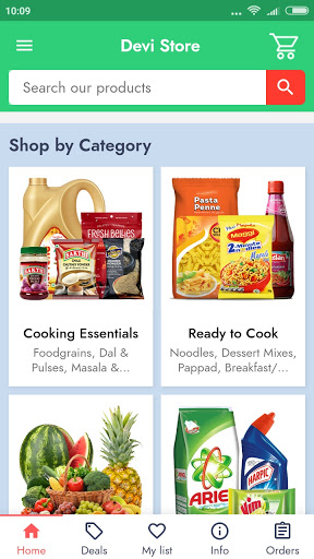 Devi Store Screen 2