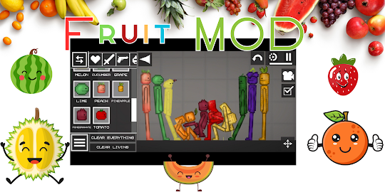 Fruits mods melon playground