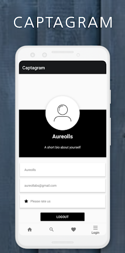Android application Captions for Instagram screenshort