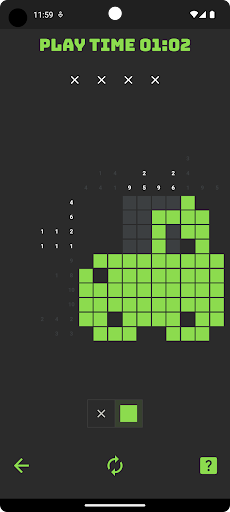 Android application Nonogram screenshort