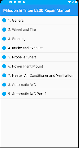 Mitsubishi Triton - Repair Man Screen 2