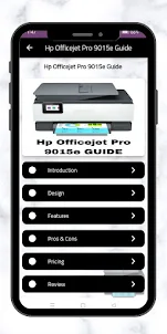 HP Officejet Pro 9015e ガイド