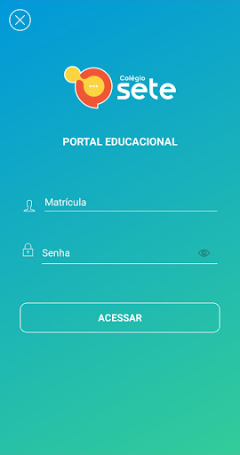 Android application Colégio Sete screenshort