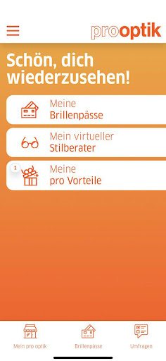 Android application pro optik screenshort