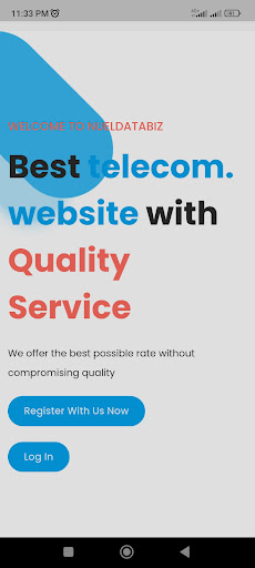 Android application Nueldatabiz screenshort