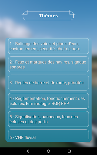 Permis bateau rivière ENF