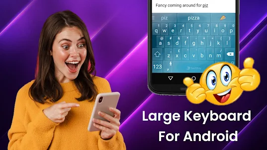 Large Keyboard For Android