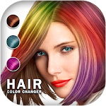 Cover Image of Descargar Cambiador de color de cabello fácil  APK