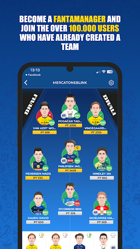 Android application Fantacycling screenshort