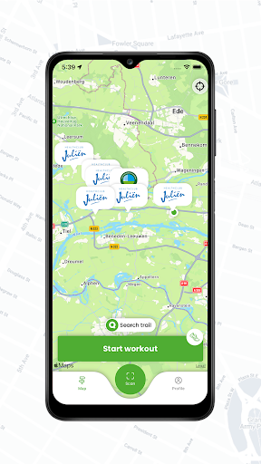 Android application QR-FIT | Sports and exercise screenshort
