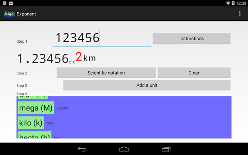 Exponent Screen 2