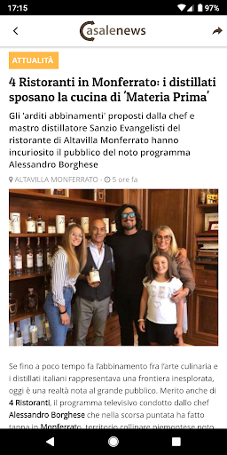 Casale News Screen 2
