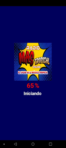 Android application Radio Mas Tropical screenshort