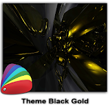 Theme - Black Gold icon