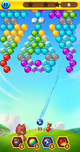 Bubble Bee Pop - Colorful Bubble Shooter Games  screenshots 2