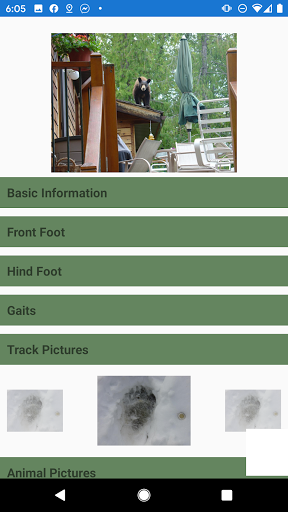 WildTracks Screen 3