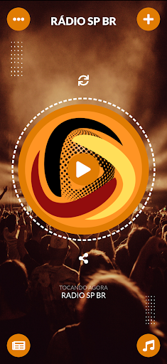 Android application Rádio São Paulo screenshort