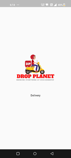 Android application Drop Planet: Delivery Boy App screenshort